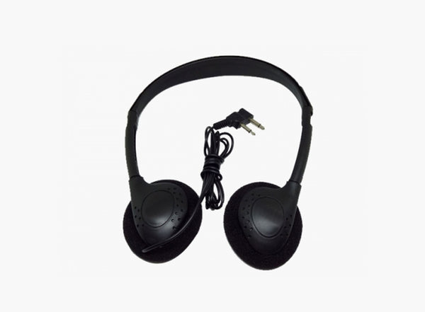 Headphone for Airplane with Dual PIN HT-001